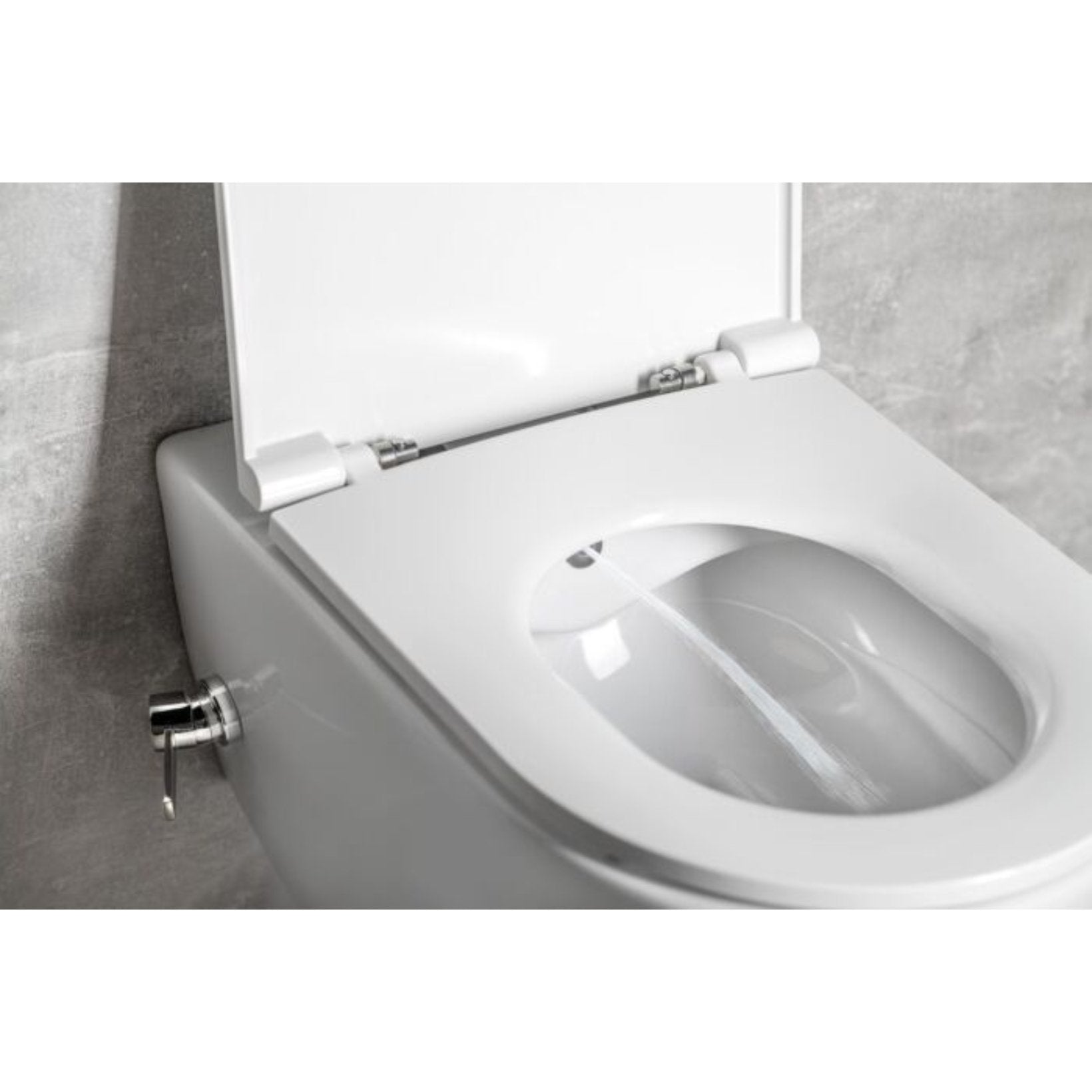 ISVEA - Sentimenti Hangend Randloos Toilet met Bidet - 36,5x53 Wit - schwertz & co