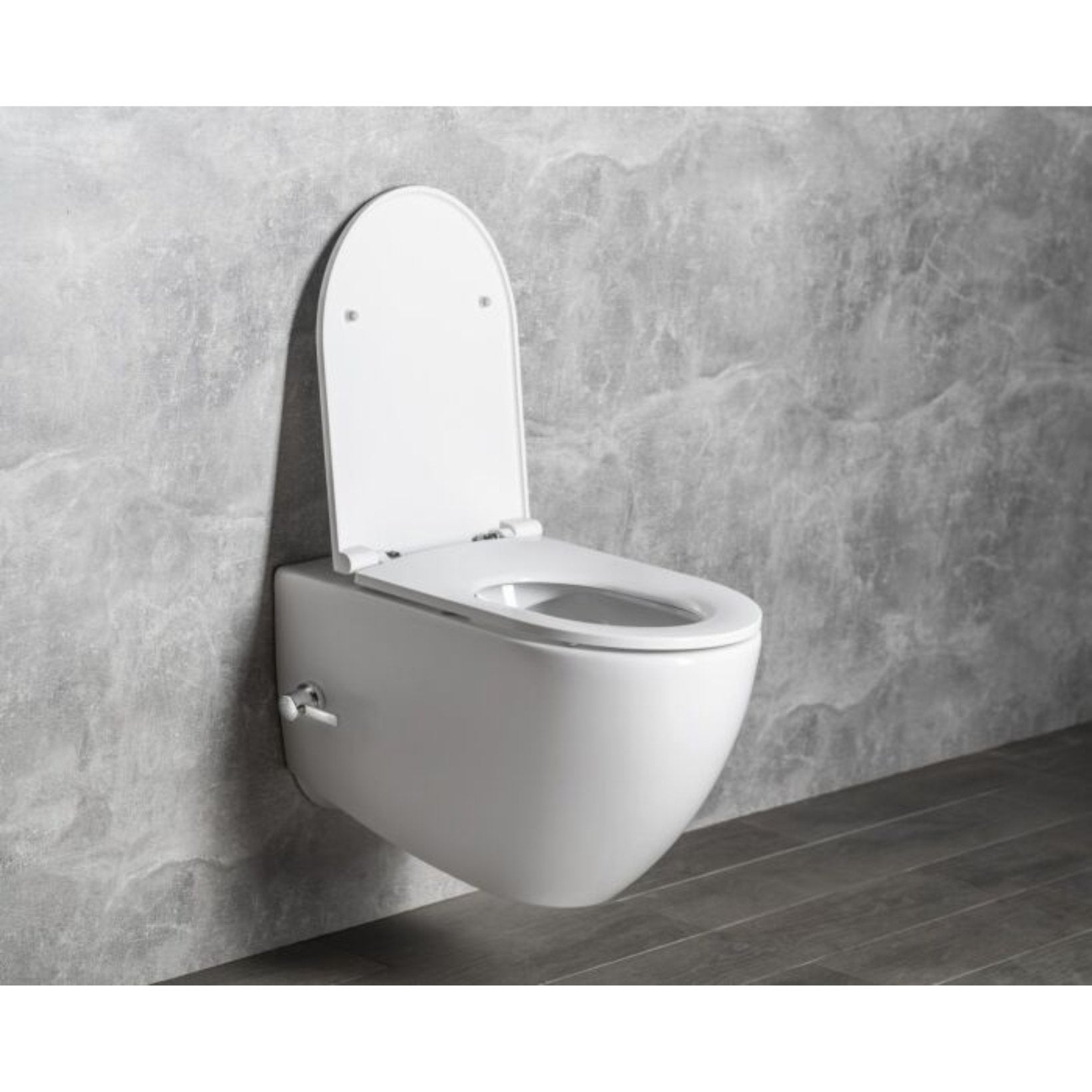 ISVEA - Sentimenti Hangend Randloos Toilet met Bidet - 36,5x53 Wit - schwertz & co